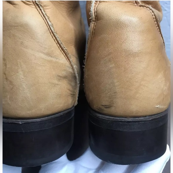 Unbranded Packer Logger Boots Size 10.5D Tan Brown Leather - Picture 7 of 15